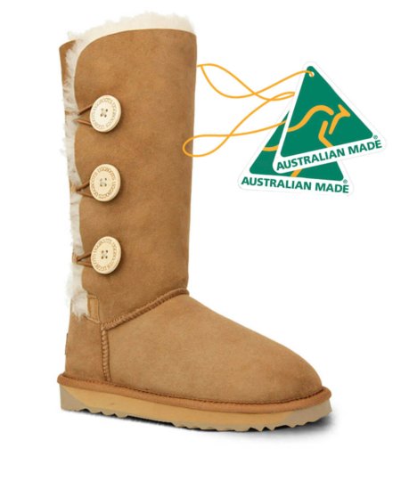 UGG 3 Buttons Australian Made