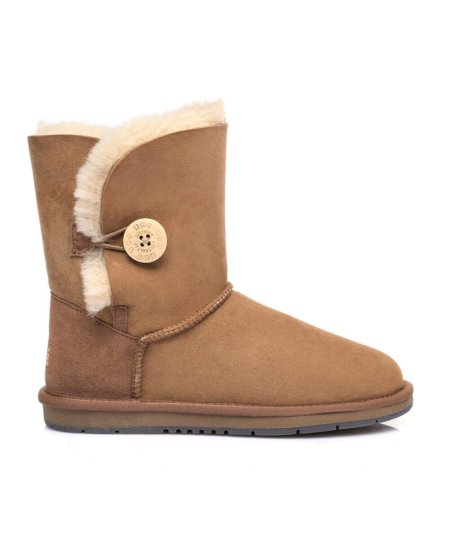 Classic Short Button UGG Boots