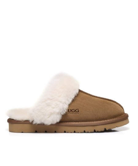 UGG Fuzzy Sheepskin Slippers