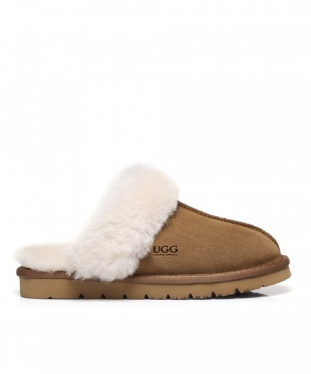 UGG Fuzzy Sheepskin Slippers