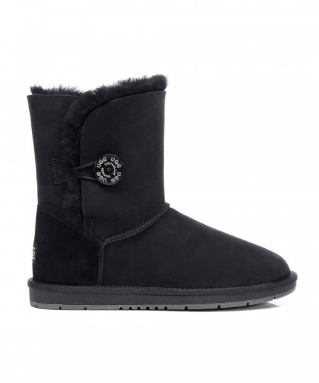 Classic Short Button UGG Boots