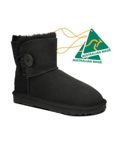 UGG Mini Button Boots Australian Made