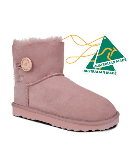 UGG Mini Button Boots Australian Made