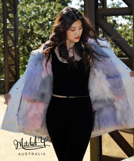 Marshmallows Fur Parka Jacket
