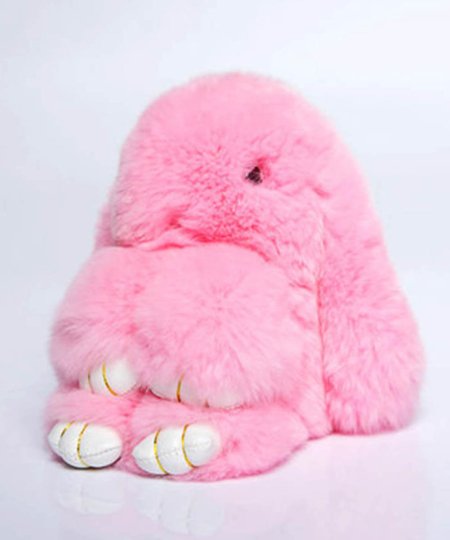 Rex Bunny Bag Hang Key Rings - Pink
