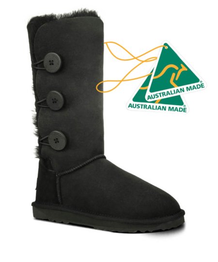 UGG 3 Buttons Australian Made
