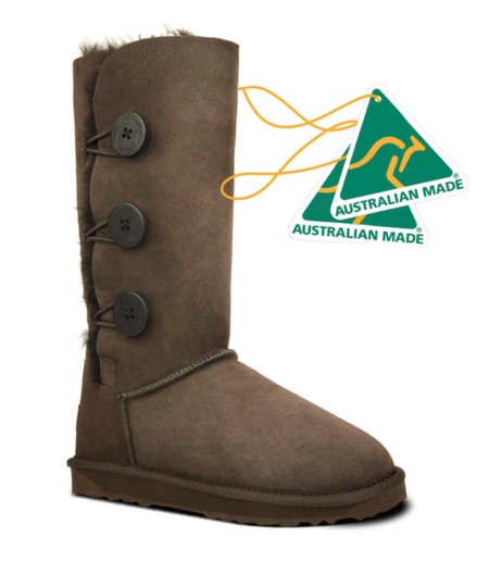 UGG 3 Buttons Australian Made