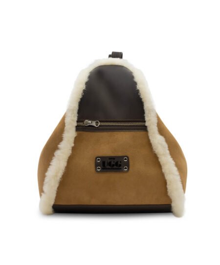 UGG Sheepskin Tri Backpack - Chestnut