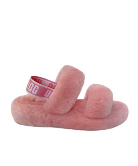 UGG Double Stripe Snug Slides