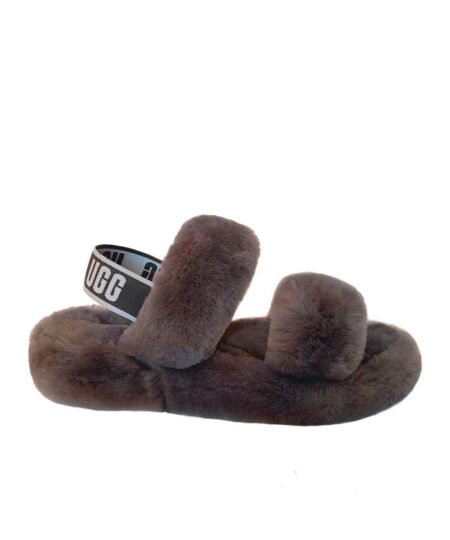 UGG Double Stripe Snug Slides